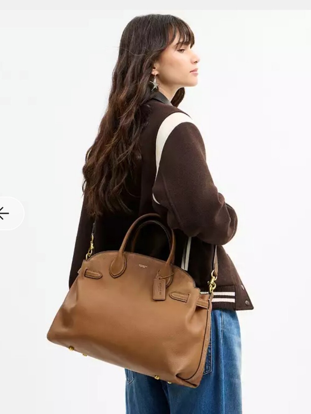 Coach Empire 40 In Honey Brown